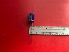 10x UVX1E221MPA NICHICON CAP Alum 220uF 25V 85′ 8×11.5 Radial