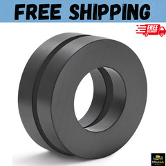 Large Magnet – Grade 10 Big Magnets Heavy Duty, OD60 x ID32 x 10mm Strong Round