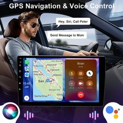 4+64GB Android 14 9Inch Car Stereo for Legacy 2009-2014 Carplay Android Auto