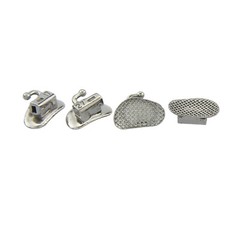 Dental Orthodontic Buccal Tubes 1st 2nd Molar Bracket MBT Roth 022 Bondable Mesh