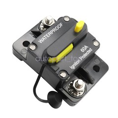1X 60AMP 12V DC Circuit Breaker Reset Car Auto Marine Stereo Audio FuseInverter
