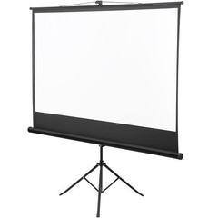 84″ Projector Screen with Tripod Stand Portable Movie 16:9 HD Projection Screen