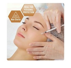 MedPride Vinyl Gloves Powder-Free Extra Large 100 Disposable Gloves