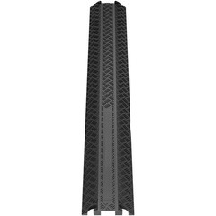 Uimoso 2 PCs 39 in Speed Bumps 2000 lbs Cable Protector Ramp Cord Cover