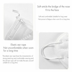 [50 PACK] KN95 Protective 5 Layers Face Mask BFE 95% Disposable Respirator