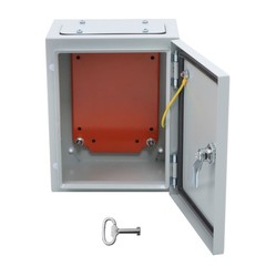 Steel Electrical Box Electrical Enclosure Box 10x8x6” Carbon Steel IP65