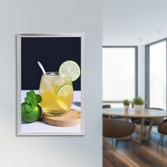 24″x36″ Backlit LED Poster Frame Art Picture Light Box Advertising Display Frame