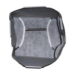 Driver Side Bottom Cloth Seat Cover Mist Gray Dodge Ram 1500 2500 3500 1998-2002