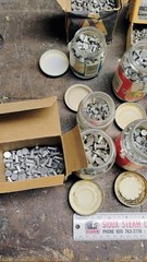50 POUNDS OF ASSORTED TINNERS RIVETS AND OTHERS. TAKE THEM ALL.
