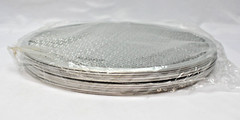 SET OF 12 American Metal Craft 14″ Heavy Duty Aluminum Round Pizza Screens 18714