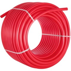 1in Non-Barrier PEX-B Tubing 300ft Red for Radiant Water Plumbing Piping