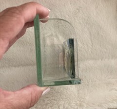 Joan Baker Designs Art Glass With Horses Business Card Holder (H1)