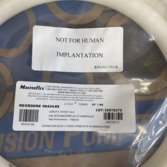 Cole-Parmer Tubing for Masterflex HP Pumps ID 0.62 in. Length 10 ft