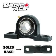 UCP206 Pillow Block Bearing 30mm Bore, 2-Bolt, Self-Aligning, Solid Base (Qty 1)