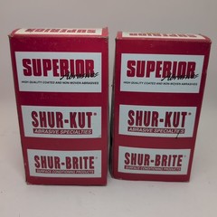 100 Total Superior Abrasives 10544 & 10544 Shur Brite Kut Quick Change Disc