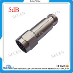 N-JK 2W N 5dB Attenuator Plug male to Jack female rf Coaxial 2Watt DC-3Ghz