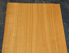 Teak Raw Wood Veneer Sheet 8.5 x 25 inches 1/42nd M4669-85