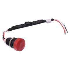 IHLR0155F6 APEM Red Linear Hall Effect Push Button Switch IP67