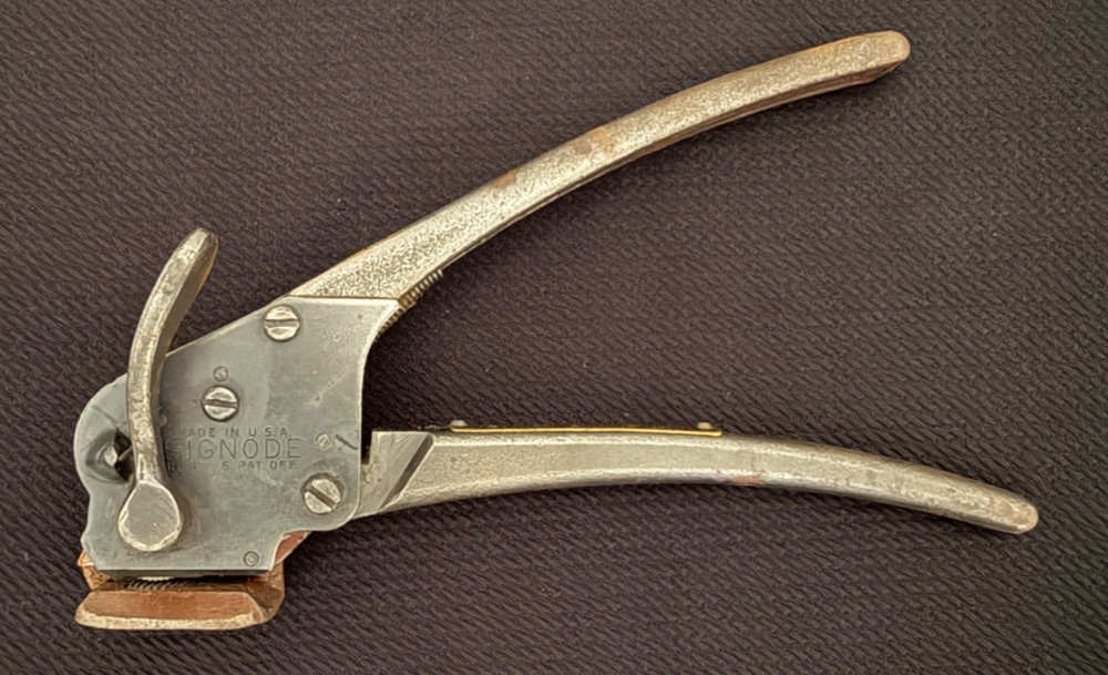 Vintage Signode YH113 Sealing/Tensioning Tool – Made in USA