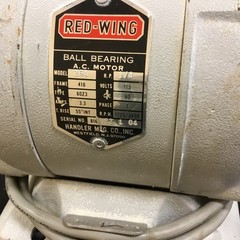 Handler Red-Wing Grinder Polishing Bench Lathe Model 26A Dental Lab