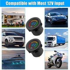 DC 12V Waterproof CAR Battery Meter Voltmeter LED Digital Display Voltage Gauge