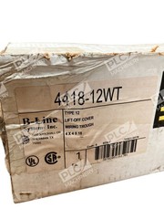 B-Line Systems 4418-12WT Type 12 Lift Off Cover Wiring Trough 4x4x18