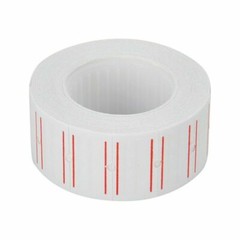 10 Rolls 6000Pcs Price Tag Gun Labels White Price Tag Sticker Refill for Mx-5500