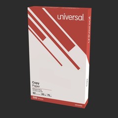 Universal 24200 8.5 in. x 14 in. Legal Size Copy Paper – White (10 RM/CT) New