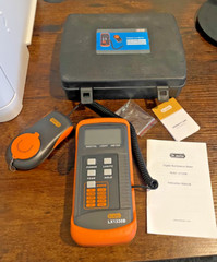 Dr. Meter Digital Lux Meter LX1330B W/ Case Digital Illuminance Meter Orange