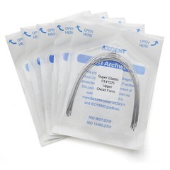 Dental Super Elastic Niti /Stainless Steel Rectangular Arch Wire Ovoid/Nature