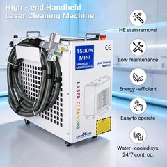 1500W Handheld Fiber Laser Cleaning For Rust Paint Removal Industrial Grade