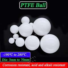 PTFE Ball Dia 3mm-70mm High Precision F4-Ball Solid Bearing Balls Smooth Ball