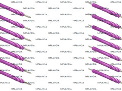 4.0mm Titanium Headless Threaded Fastener Precision Alloy Multiple Length 70 pcs