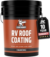 Reflective Flexible Waterproof Membrane Coating Liquid Rubber RV Roof Sealant