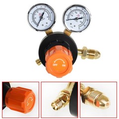 Easy To Install Acetylene CGA-510 / Oxygen CGA-540 Oxygen And Propane Regulators