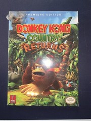 NEW Donkey Kong Country Returns (Wii) – Premiere Edition Strategy Guide + Poster