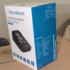 TECH HEALTH FC-BP121 Arm-Type Digital Blood Pressure Monitor, Automatic