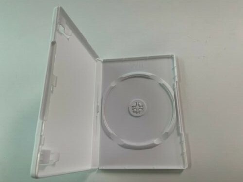 3 PCS ORIGINAL NEW WII CASE, WII LOGO, ARTWORK SLEEVE, WHITE, XZ-WII-W
