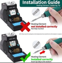 YIHUA 982-III Precision Soldering Station Kit C210-Compatible with 4 C210