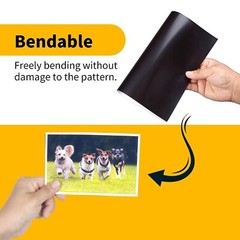Stone City Self Adhesive Magnetic Sheets, 24PK Mixed Sizes 8×10, 8.5×11, 20Mil