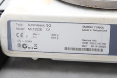 Mettler Toledo ML1502E Precision Balance With Power Supply – Fair Condition