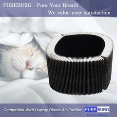 PUREBURG Replacement Filter Compatible With Dupray Bloom Air Purifier AIR030W…