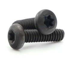 #10-24 | Black Oxide Stainless Steel Star Drive Pan Head Machine Screws – Select