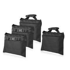 Sandbags 4 Packs with 4 PE Bags, Heavy Duty Sand Bags, Sand Bags for Weight w…