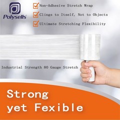Clear Pallet Wrap Stretch Film Shrink Hand Wrap Clear Choose Your Size and Rolls