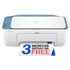 HP DeskJet 2942 Wireless All-in-One Color Inkjet Printer, Retro Sky Blue