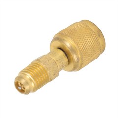 2x For A2L R454B R32 Tank HVAC R32 Reverse Thread 1/4” Female 1/4” Male Adapter