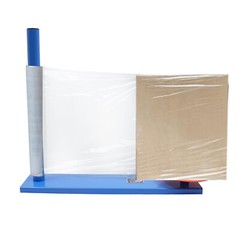 Manual Stretch Film Wrapping Machine Floor Mount 360° Pallet Turntable