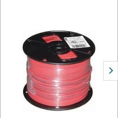 500 ft. #12 RED Stranded 12 Gauge 12 AWG THHN Wire