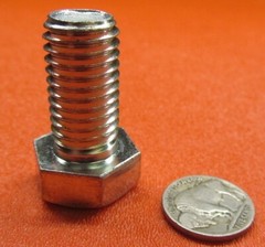 Tap Bolt, FT, 8.8 Zinc Plated Metric, M12 x 1.75 x 40 mm Length, 50 Pc